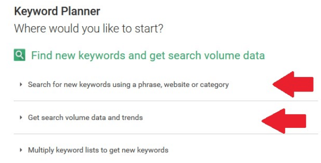 keyword-planner